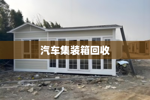汽车集装箱回收