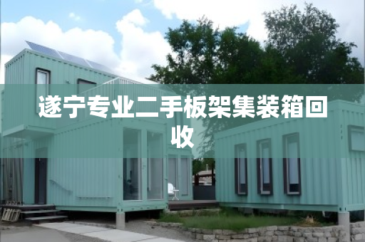 遂宁专业二手板架集装箱回收