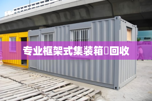 专业框架式集装箱‌回收