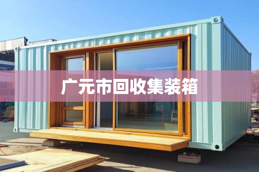 广元市回收集装箱