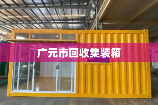 广元市回收集装箱
